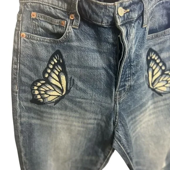 Lucky Brand Jeans Lucky Brand Jeans
Drew Mom High Rise Taper butterfly 6 28 - Picture 8 of 14